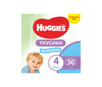 Подгузник Huggies Pants 4 (9-14 кг) для мальчиков 36 шт (5029053564265)