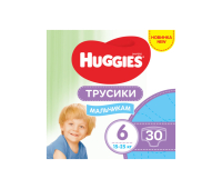 Подгузник Huggies Pants 6 Jumbo (15-25 кг) для мальчиков 30 шт (5029053564302)