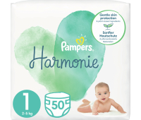 Подгузник Pampers Harmonie Newborn Размер 1 (2-5 кг) 50 шт (8006540156513)