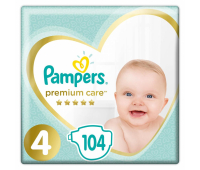 Подгузник Pampers Premium Care Maxi Размер 4 (9-14 кг) 104 шт (4015400465447)