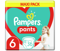 Подгузник Pampers трусики Pants Giant Размер 6 (15+ кг) 36 шт. (8006540069028)