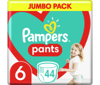 Подгузник Pampers трусики Pants Giant Размер 6 (15+ кг) 44 шт (8006540069356)