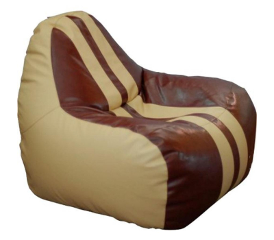 Пуф Примтекс плюс кресло-груша Simba H-2201/H-002 M Beige-Brown (Simba H-2201/H-002 M Beige-Brown)