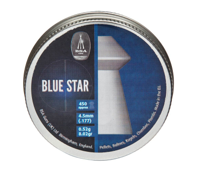 Пульки BSA Blue Star 4,5 мм 450 шт/уп (740)