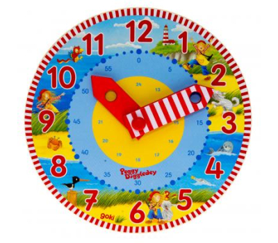 Развивающая игрушка Goki Часы Изучаем время (58526)