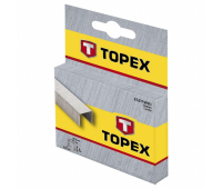 Скобы для строительного степлера Topex 10 мм, 1000 шт, тип J (41E310)