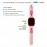 Смарт-часы Amigo GO005 4G WIFI Kids waterproof Thermometer Pink (747018)