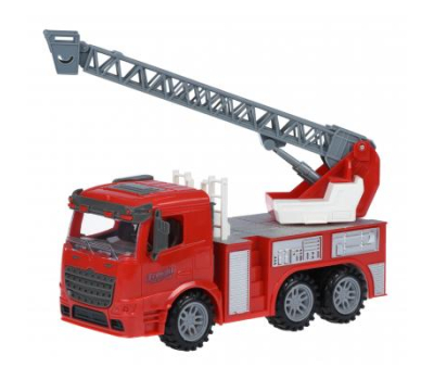 Спецтехника Same Toy инерционная Truck Пожарная машина с лестницей (98-616Ut)