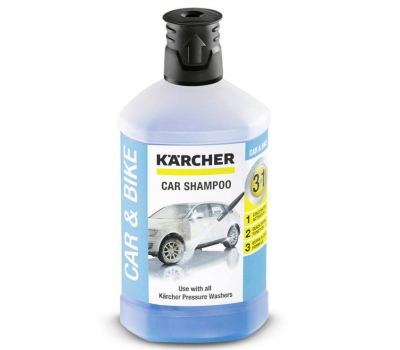 Средство для моек высокого давления Karcher автошампунь 3-в-1, Plug-n-Clean, 1л (6.295-750.0)