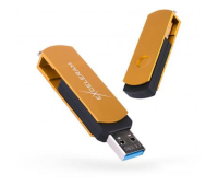 USB флеш накопитель eXceleram 64GB P2 Series Gold/Black USB 3.1 Gen 1 (EXP2U3GOB64)