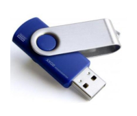 USB флеш накопитель Goodram 8Gb Twister Blue (UTS2-0080B0R11)