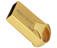 USB флеш накопитель Mibrand 16GB Hawk Gold USB 2.0 (MI2.0/HA16M1G)
