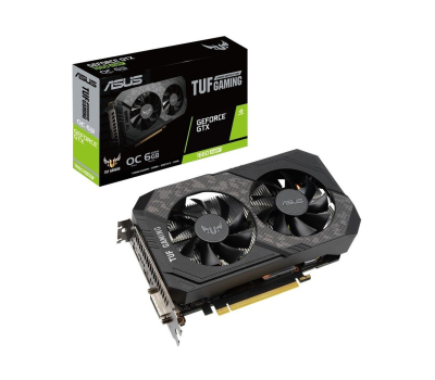 Видеокарта ASUS GeForce GTX1660 SUPER 6144Mb TUF OC GAMING (TUF-GTX1660S-O6G-GAMING)