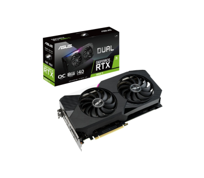 Видеокарта ASUS GeForce RTX3060Ti 8Gb DUAL OC V2 LHR (DUAL-RTX3060TI-O8G-V2)