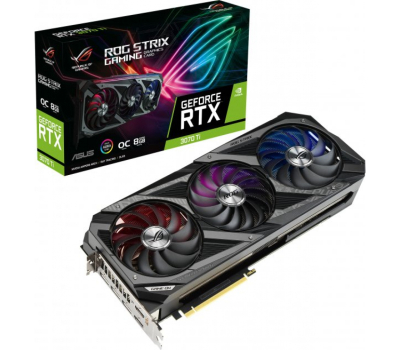 Видеокарта ASUS GeForce RTX3070 Ti 8Gb ROG STRIX OC GAMING (ROG-STRIX-RTX3070TI-O8G-GAMING)