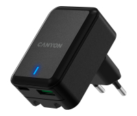 Зарядное устройство Canyon PD 20W/QC3.0 18W (CNS-CHA20B)