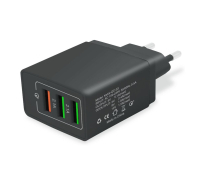 Зарядное устройство XoKo QC-305 3 USB 5.1A Black (QC-305-BK)